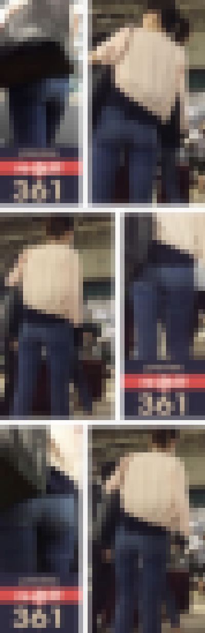 ★reシリーズおつとめ品最終値下げ販売★【re361】オールディーズな上半身とストレッチジーンズの時空を超えたコラボ！　サンプル画像2
