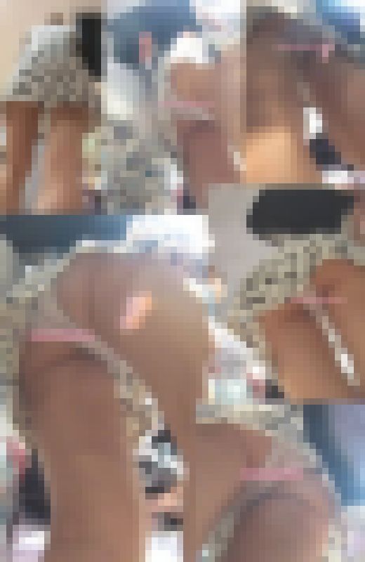 【60fpsリマスター】フルHD高画質パンチラ逆さ撮り029　エロお姉さん　サンプル画像1