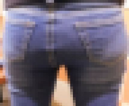 金髪ギャルデニ尻343　サンプル画像3