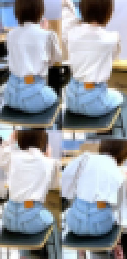 ピチピチジーンズヒップ180_たまらなくいいお尻です♪デニムでプリッと突き出すエロ尻のお姉様♪ サンプル画像2