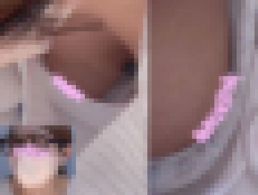 【陶芸胸チラ＃37】学生、人妻…Bチラ！夢中で前かがみになって、胸元からたわわなお乳が…　サンプル画像1