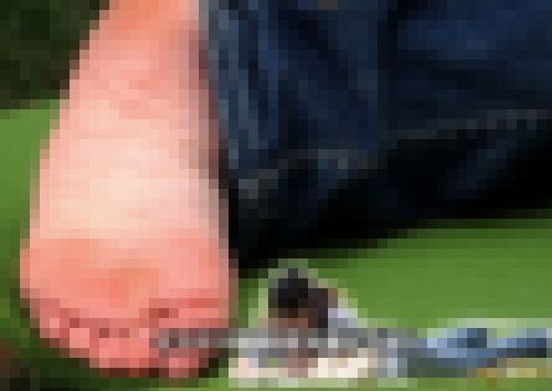 眼鏡女史を撮ってみた（あなたの足裏足紋撮らせて下さい）　サンプル画像1