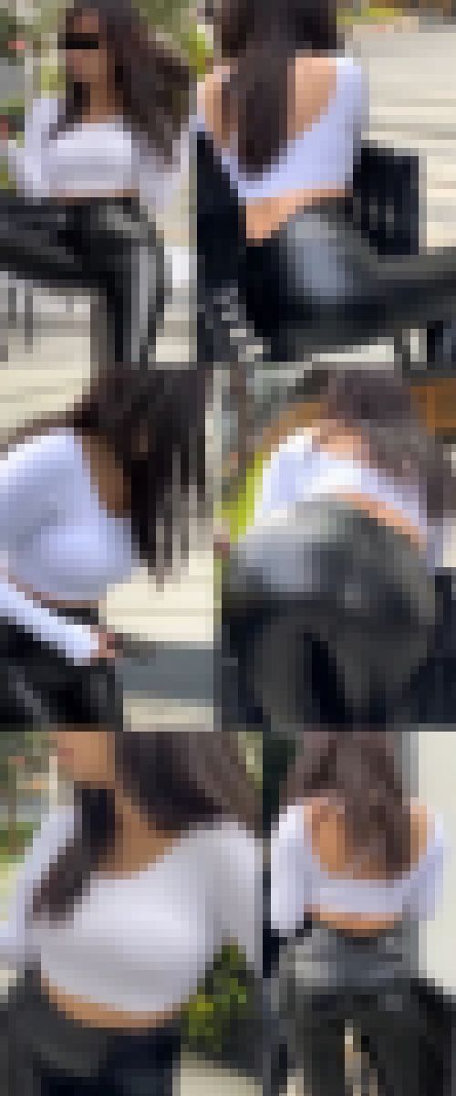 【超高画質セット】巨乳とレザーパンツの巨尻　サンプル画像3