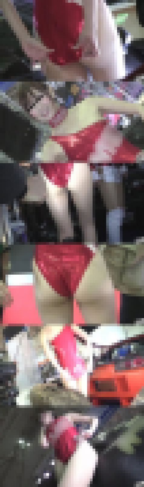 【高画質】カメコ同士の喧嘩勃発パニックカーイベ!ローアングラーに恐怖し言葉も出ない! まさに暴動。接写痴漢! サンプル画像2