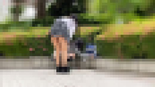 【4K】2人組Kちゃんの放課後のTikTok撮影をこっそり撮影　サンプル画像3