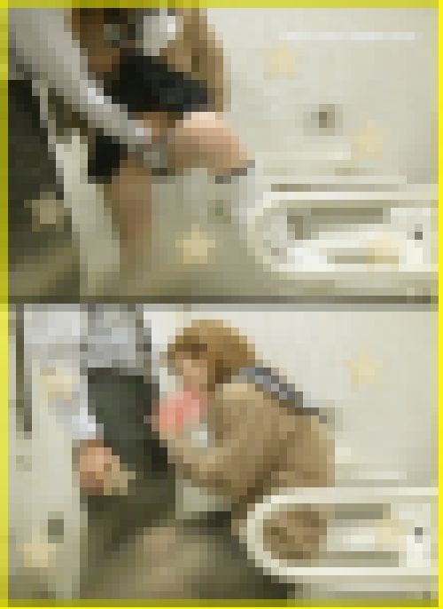 前回のギャルJ☆とトイレでエッチ！「中に出していい？」って聞くと「うんっ」って･･･えっ！？【素人★青春のあやまち 3番】　サンプル画像1