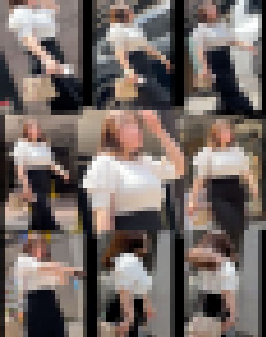 【通スピ&スロー】夏本番!小柄で爆乳な着衣ヤング様に密着! サンプル画像1