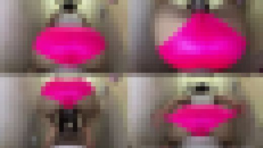 「クリち〇ぽ、やべぇ~♡」下品声!?パツ×2スパッツ♡擦り付けオナニー♡ サンプル画像1