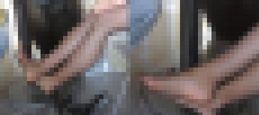 【動画】黒ストッキングのショッピング客17　サンプル画像3