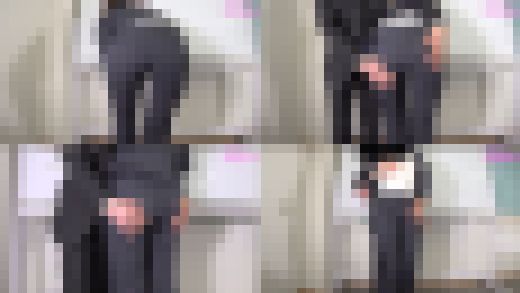 株式会社セクハラ商事（2） デカ尻パンツスーツOLへの性的セクハラ一部始終（固定カメラ）　サンプル画像1