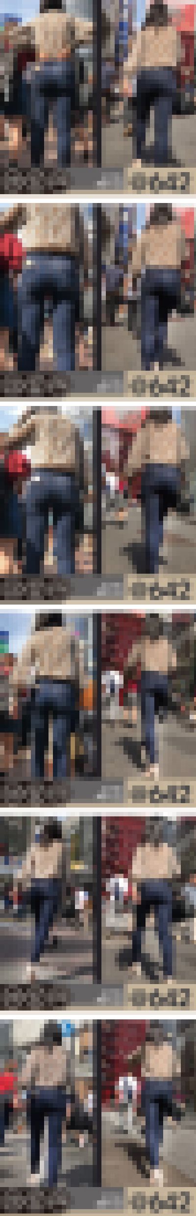 【#0102@642】そのボールを潰したようなお尻…まるでハンバーガーのバンズ！　サンプル画像2