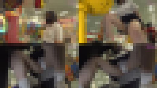 ミニスカ制服J.Kとパンチラデート(2) ゲームセンターでパンチラ編 サンプル画像1