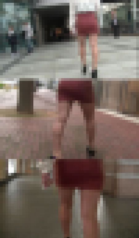 ミニスカショップ店員のエロ尻歩行！　サンプル画像3