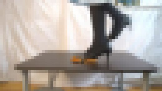 4-11　メイドさんはカレーパンをパンプスで踏みつけて提供してくれる　お得セット　サンプル画像1