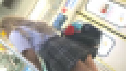 045青チェ超ギャルKちゃんをじっくり観察!+OLお姉さん2人 サンプル画像1