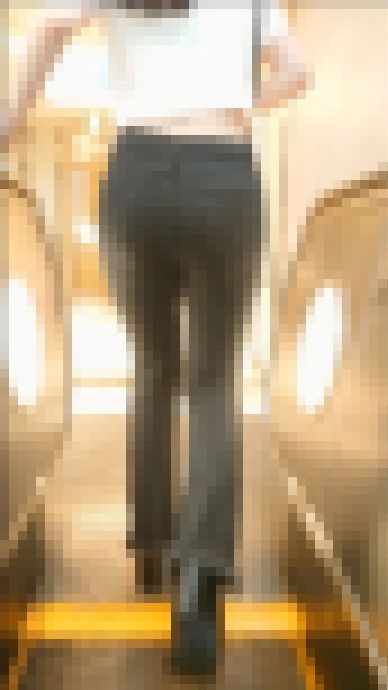 【食べ頃ヒップ】20代細身OLスキニーデニム尻13　サンプル画像2