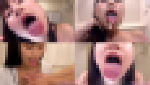 【舌フェチ唾フェチ】堀内美香のエロい舌・唾・口の臭い堪能コース1　サンプル画像1