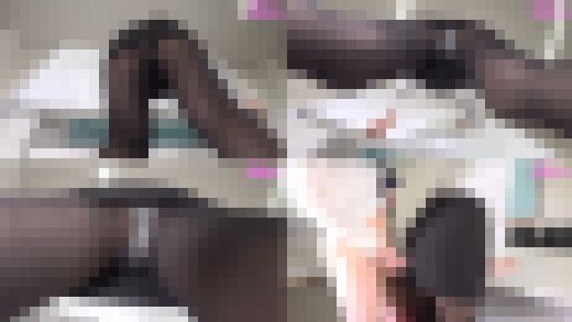 株式会社セクハラ営業部(4) 黒パンスト脚弄り、タイトスカート尻コキぶっかけ サンプル画像2