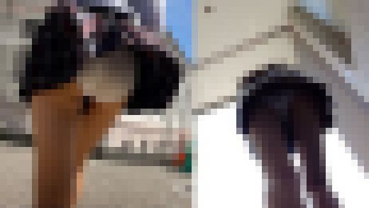 【4K】赤チェ同時に2人発見！どっち撮る?!　サンプル画像2