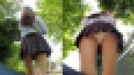 【4K】赤チェ同時に2人発見！どっち撮る?!　サンプル画像3