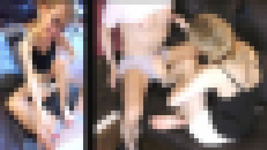 【初登場】【生足ギャル】【足舐め拡大リプレイ】【ベロキス】【感度◎】【足コキ射!】生足美女の足指を舐めつくす!まな21才 サンプル画像3