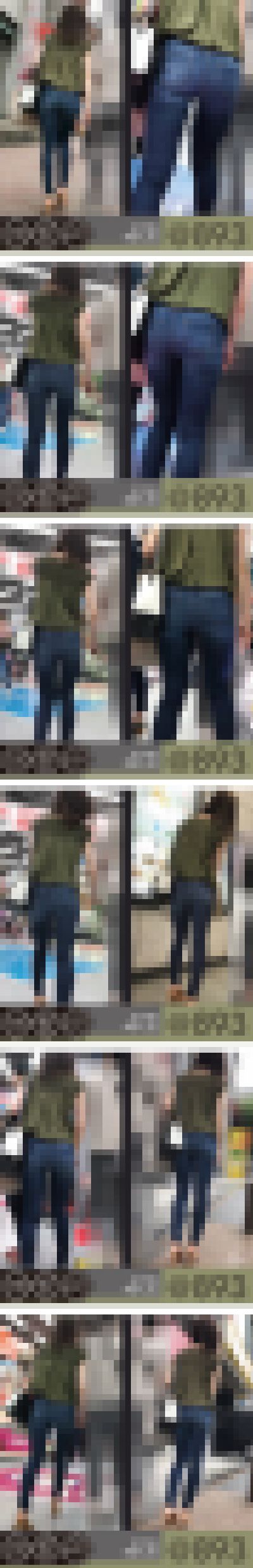 【#0120@893】エロひげシワとエロ色落ちでブーストされちゃったチート級デニ美尻！　サンプル画像1