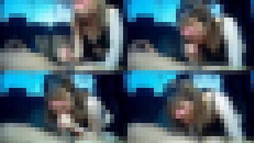 新作素人個人撮影。21歳カフェ店員。あひる口で可愛い女子大生!!車内で手コキフェラ　サンプル画像1