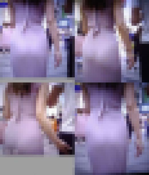 超激エロスタイル抜群美女がピタワンピを着てTライン出し彼氏のお尻を触りながら夜迄待てないアピールしながら歩いてるよ サンプル画像2