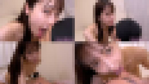 【舌フェチ唾フェチ】天然美月のエロい舌でたっぷり顔舐め鼻舐め＆手コキプレイ　サンプル画像1
