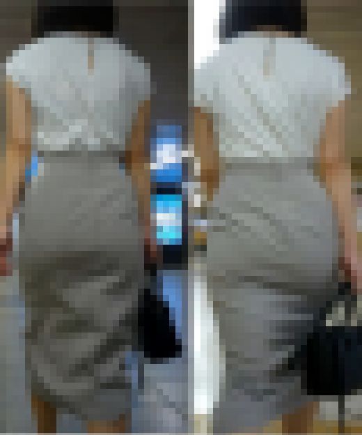 0068【2人分】ボリューム感たっぷりマーメイドとタイトスカOLお姉さん　サンプル画像2