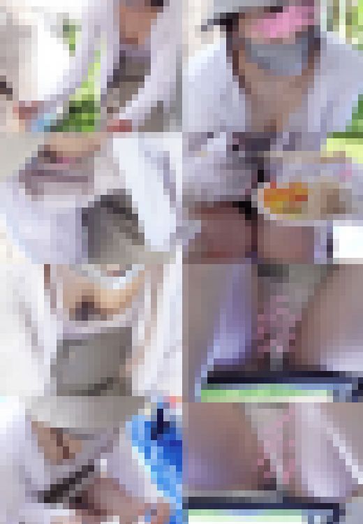 【元レースクイーン美人ママ♡特典映像付き】《BBQで大惨事!ノーパンみたいなムチムチ生尻ローアングル》 サンプル画像1