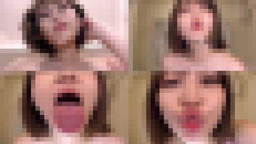 【舌フェチ唾フェチ】音琴るいのエロ長い舌・唾・口の臭い堪能コース1　サンプル画像1