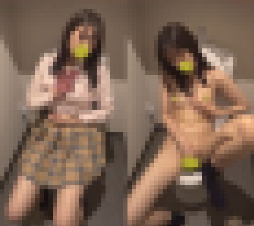 デパートのトイレでこっそりオナニーしちゃうJK93 サンプル画像1