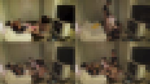 【個人撮影】〈連続中〇し〉貧乳ちゃんハメ撮り3P固定カメラアングル映像〈素人〉 サンプル画像1
