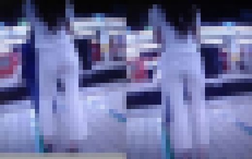 超激エロボディの仕事帰り超絶美人OLがセクシーTライン出まくりのピタパンで歩いてるよ サンプル画像2