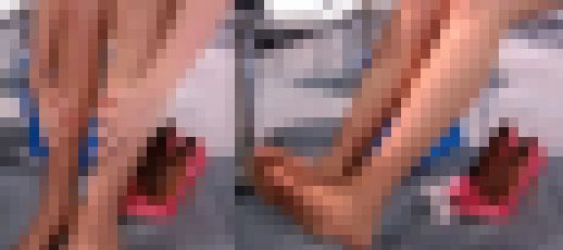 ☆動画☆展示会の休憩コーナーでパンプス脱ぎ　サンプル画像3