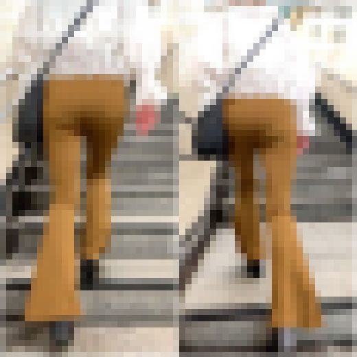 No.72「Part2・ラッパパンツのVラインにハミ出すお尻のお肉」　サンプル画像1