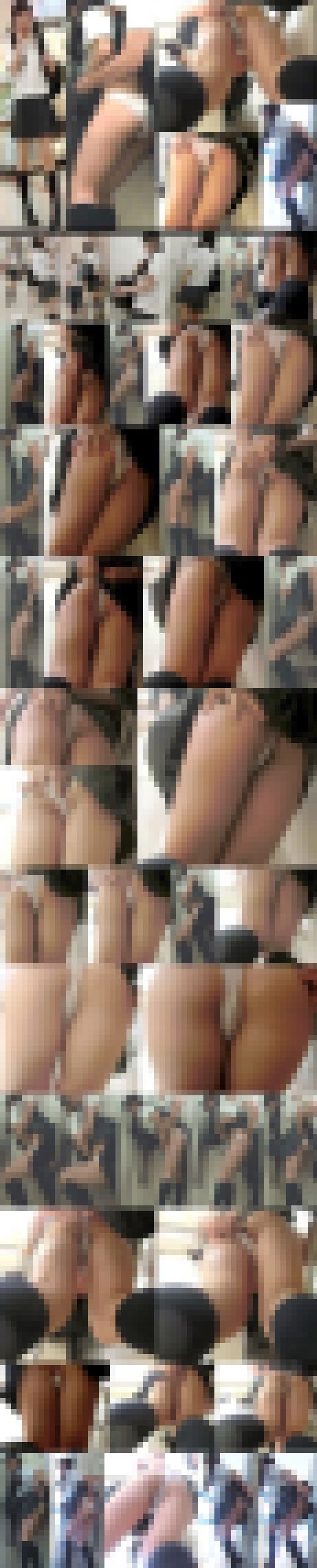 【痴漢3人SET】制服美少女達の両穴びしょ濡れ掻き回し痴漢セットSP サンプル画像2
