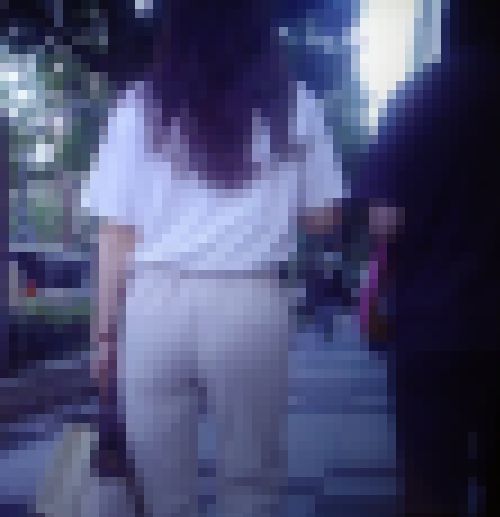 清楚系の美人OLがピタパン履いてエッチなライン出して歩いてるよ サンプル画像1