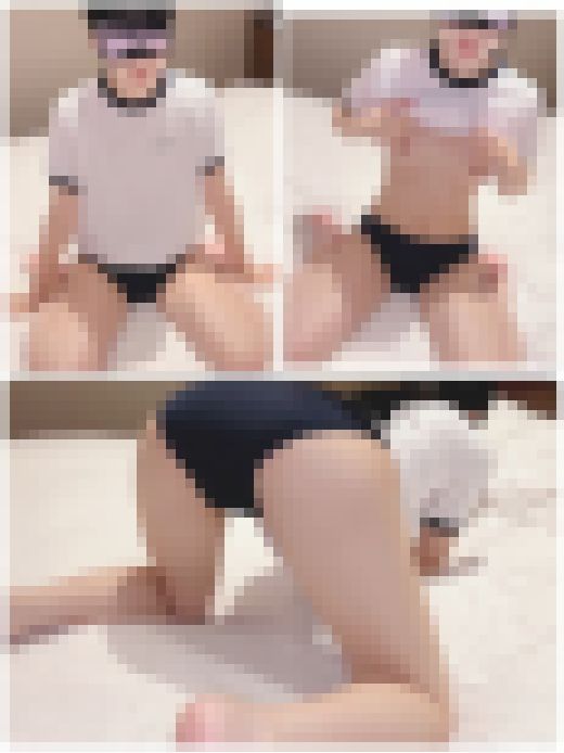 【中出し】超絶色白スレンダー美少女パイパンJ○！！体操着を着せて完全ご奉仕プレイさせてみた　サンプル画像1