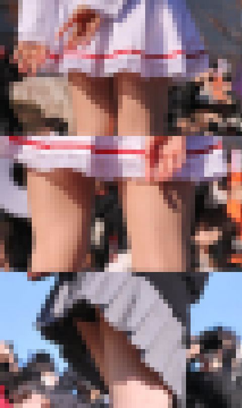 【6分フルHD】コミケのエッチなコスプレちゃん2019冬★2日目【その1】 サンプル画像1