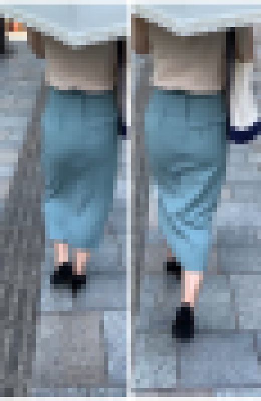 【好評再販SALE】汗ジミが止まらず愛液も混じってる？！スカートを濡らしながら歩く変態セレブ痴女OLの末路を公開！！【69】　サンプル画像1