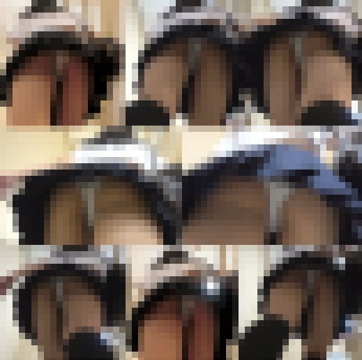 【第三者盗撮バレ】階段で制服少女を追い撮りパンチラで目撃されたハプニング動画 サンプル画像2
