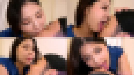 【舌フェチ唾フェチ】花宮レイのエロ長い舌でリクエスト顔舐め サンプル画像1