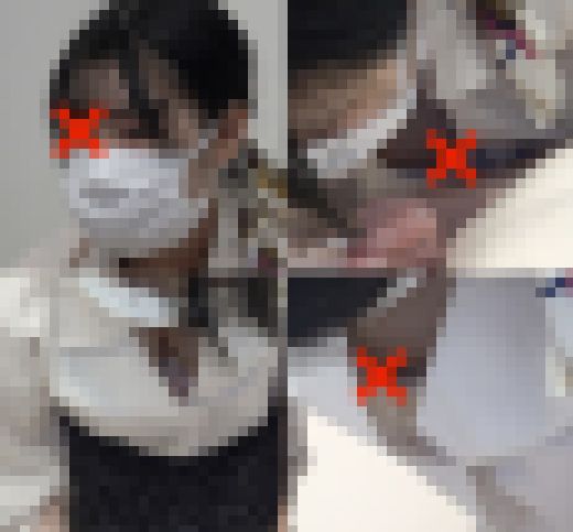 【胸チラ】救命講習㉘ 大学生二名 サンプル画像1