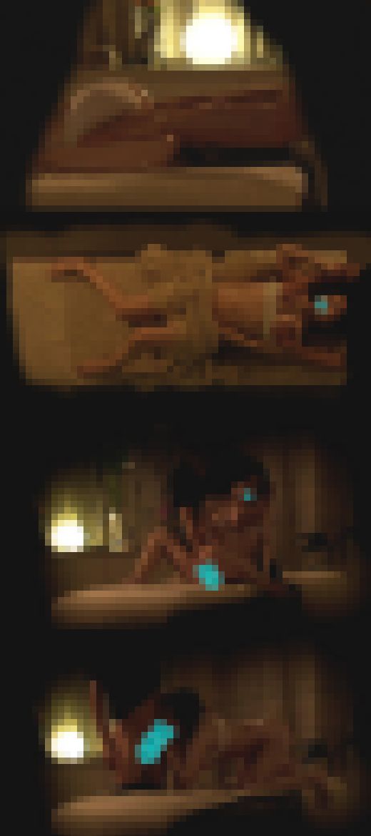 「主人のより硬い…！」おっぱいが大きすぎる人妻主婦 旦那に内緒でエステ 旦那よりカチカチの硬いちんぽに興奮して中出しを許す　サンプル画像2