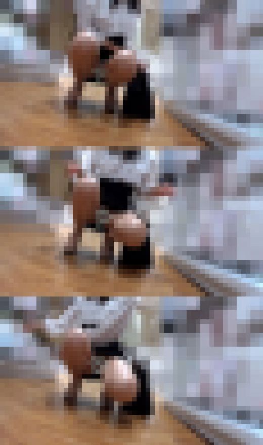 【見覚えあるOLさん】驚喜!!!大胆お股パックリぱんちら サンプル画像3