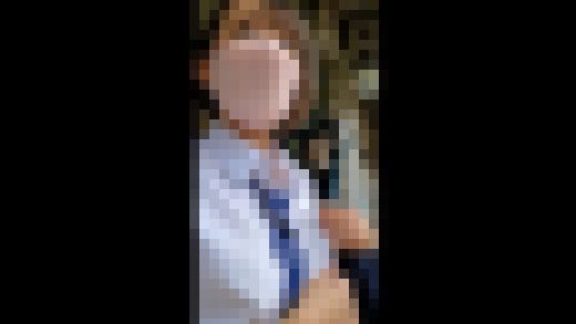 電射男025】ハーフっぽい女子校生にマン擦り発射！　サンプル画像1