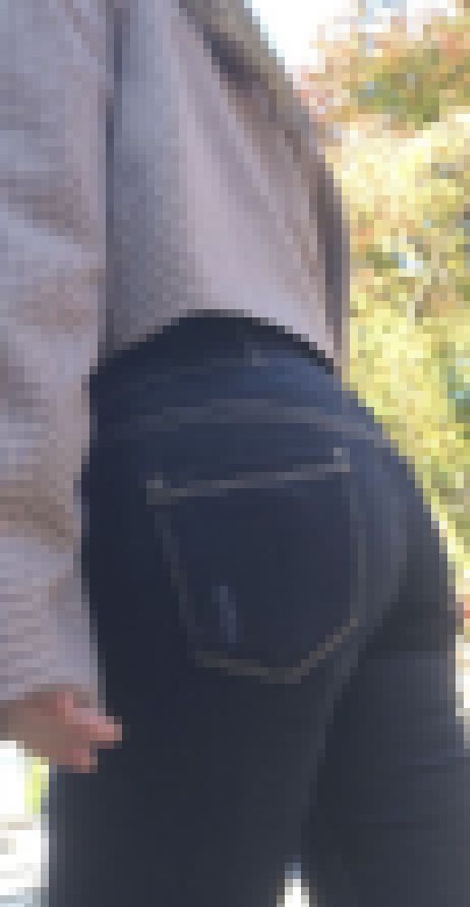 038 綺麗な女子大生のハイウエストスキニー尻　サンプル画像2