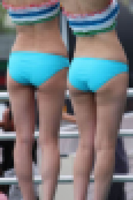 まぶしいビキニのラウンドガール・シーズン２（その５）　サンプル画像1